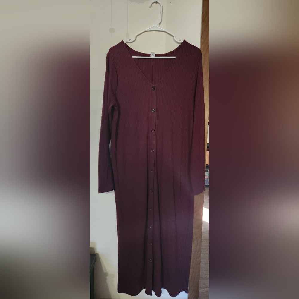Old Navy dress, Sz. L, Maroon
